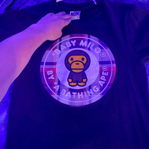 BABY MILO BAPE SHIRT - Picture 1 of 5